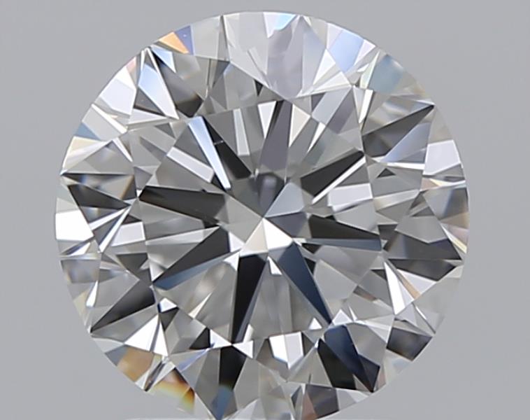 2 CaratF-VS1 EX Cut Round Diamond