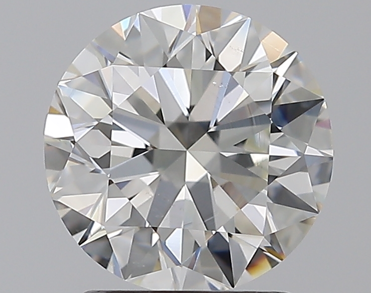 2 CaratI-VS2 EX Cut Round Diamond