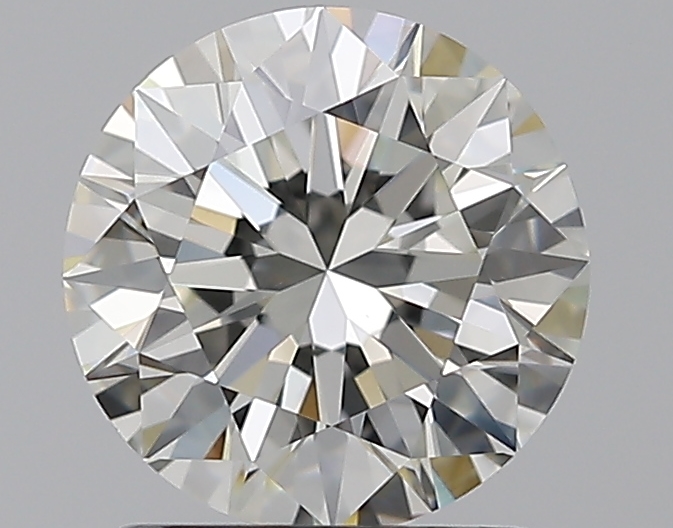1.5 CaratJ-VS1 EX Cut Round Diamond