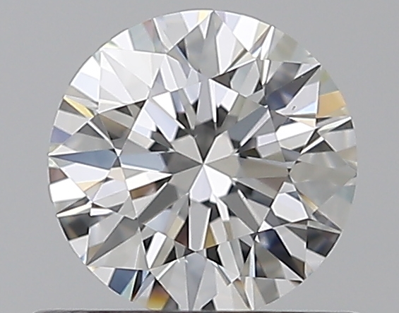 0.58 CaratF-VS1 EX Cut Round Diamond