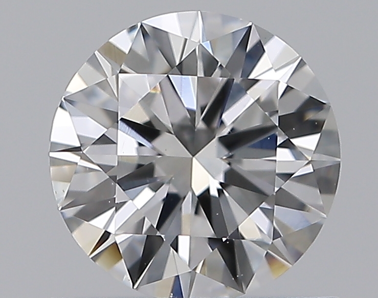 0.71 CaratF-VS2 EX Cut Round Diamond