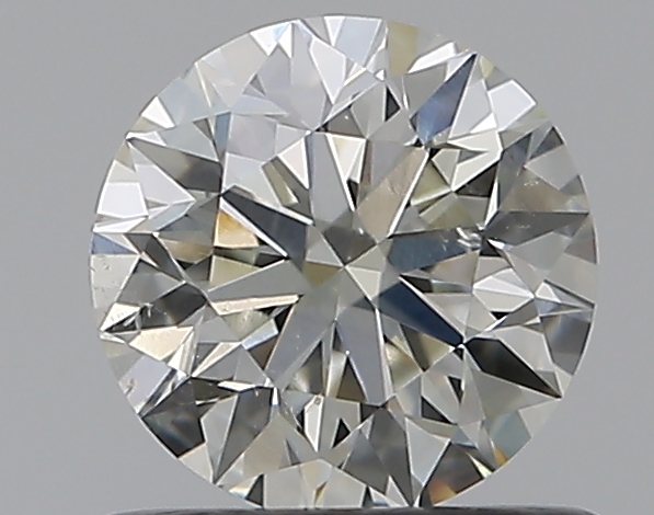 0.7 CaratJ-SI1 EX Cut Round Diamond