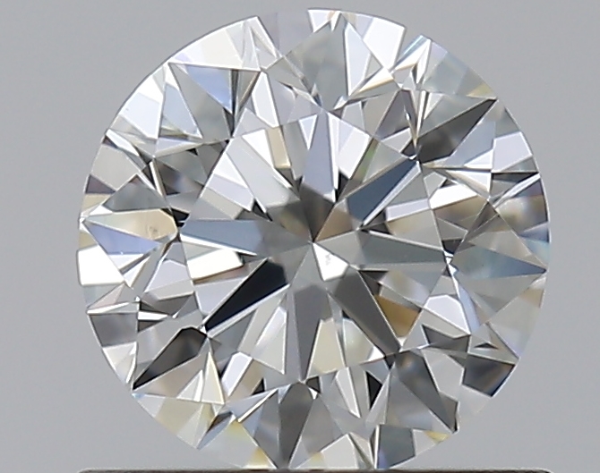 0.72 CaratI-VS2 EX Cut Round Diamond