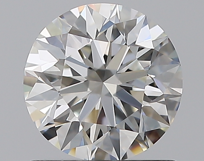 1 CaratH-VVS2 EX Cut Round Diamond