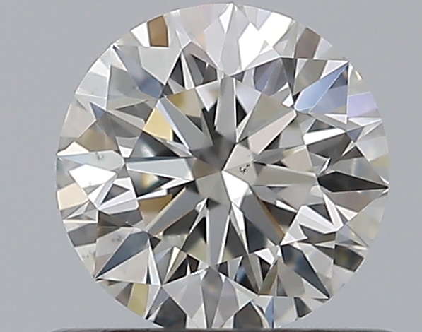 0.57 CaratI-VS2 EX Cut Round Diamond