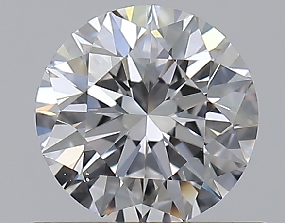 0.6 CaratD-VS2 EX Cut Round Diamond
