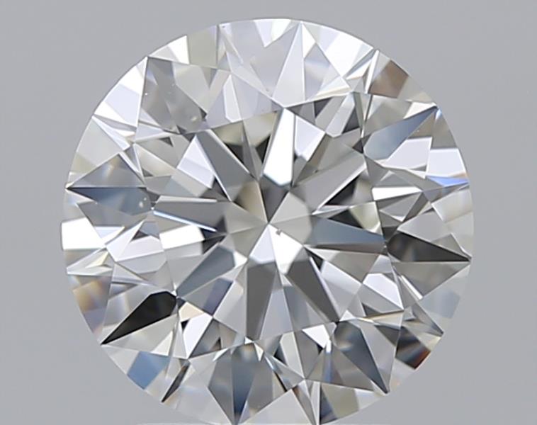 2.2 CaratH-VS2 EX Cut Round Diamond