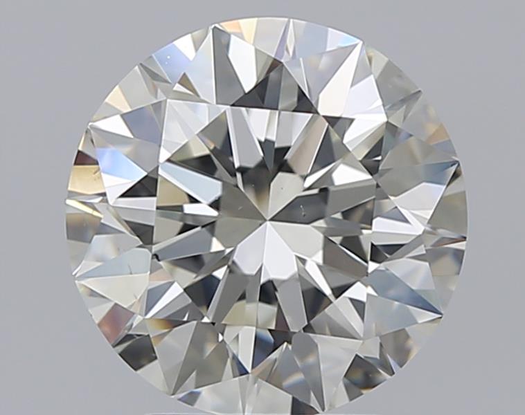 2.65 CaratH-VS2 EX Cut Round Diamond