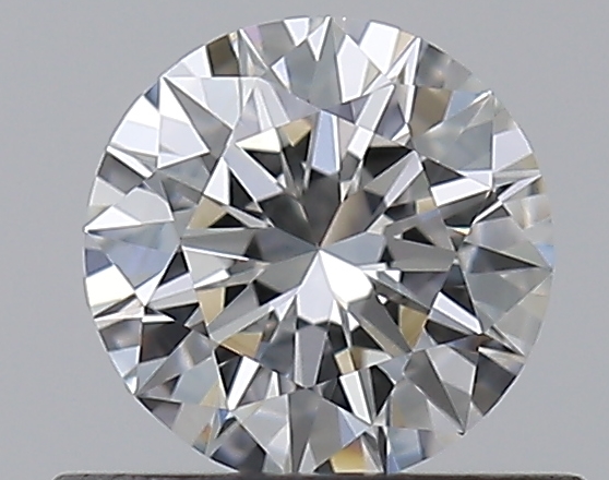 0.5 CaratG-VVS2 EX Cut Round Diamond