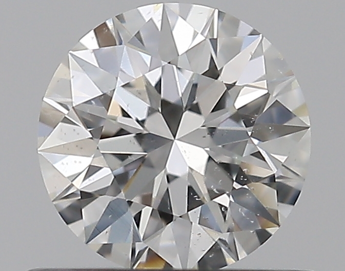 0.58 CaratG-SI2 EX Cut Round Diamond