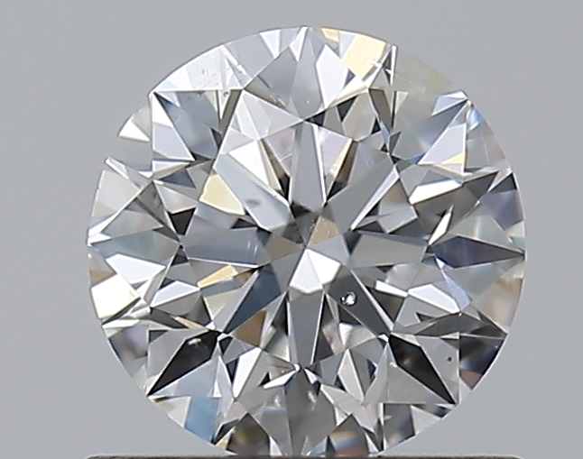 0.75 CaratG-SI1 EX Cut Round Diamond
