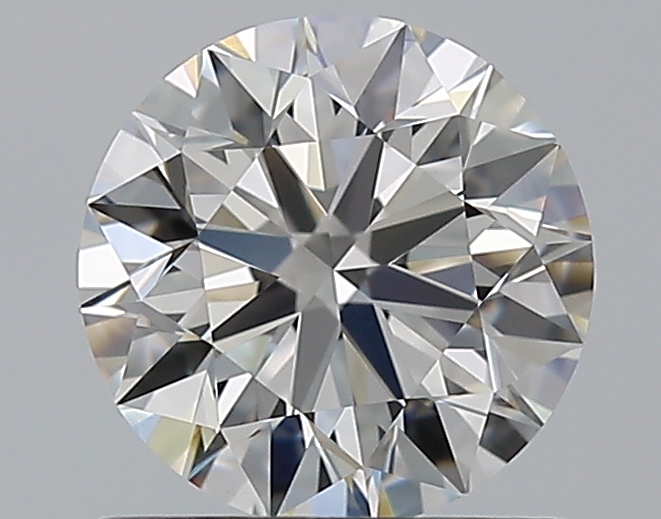 1 CaratG-VVS2 EX Cut Round Diamond