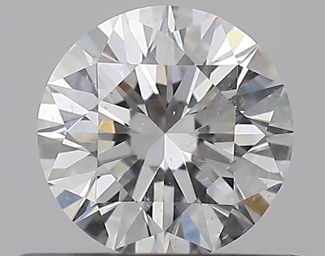 0.5 CaratE-SI2 EX Cut Round Diamond