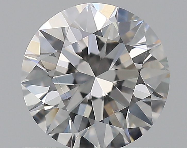 0.72 CaratF-VS2 EX Cut Round Diamond