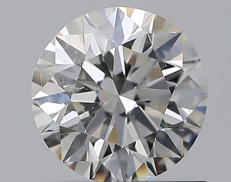0.79 CaratH-SI1 EX Cut Round Diamond
