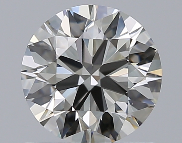 0.9 CaratJ-VVS2 EX Cut Round Diamond