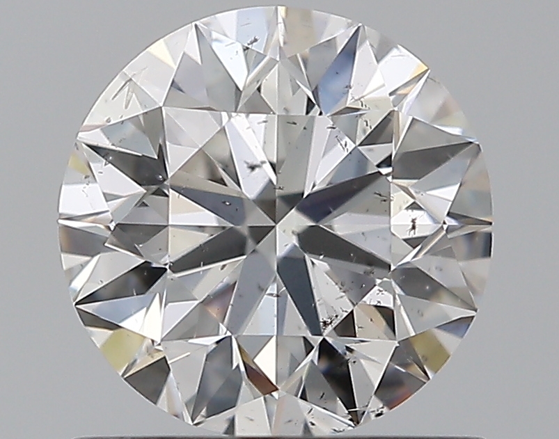 0.9 CaratE-SI2 EX Cut Round Diamond