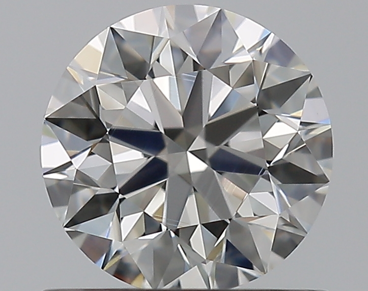 0.81 CaratH-VS1 EX Cut Round Diamond