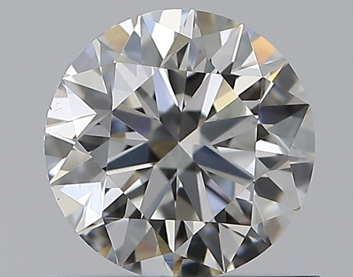 0.7 CaratI-VS2 EX Cut Round Diamond