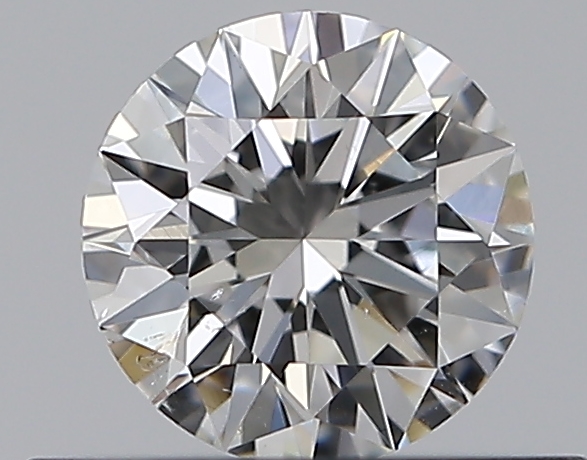 0.39 CaratF-SI1 EX Cut Round Diamond