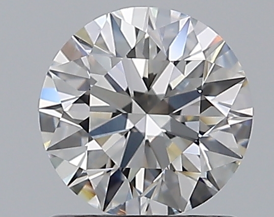 0.96 CaratG-VS2 EX Cut Round Diamond