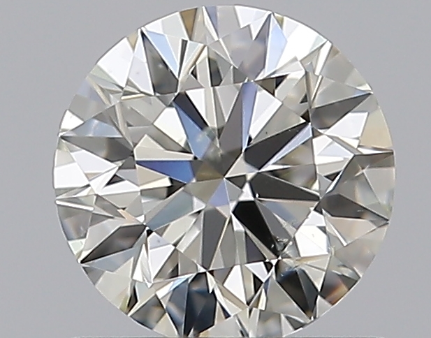 0.73 CaratK-SI2 EX Cut Round Diamond