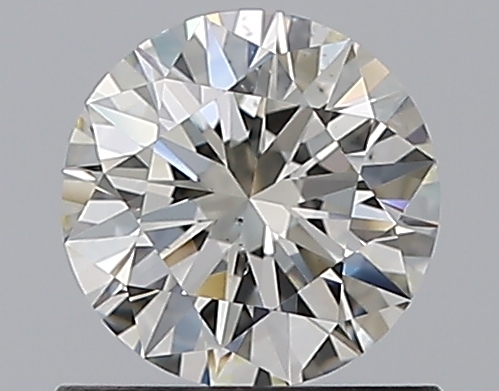 0.73 CaratJ-SI1 EX Cut Round Diamond