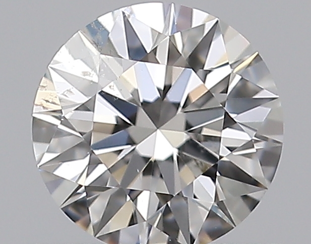 0.46 CaratF-SI2 EX Cut Round Diamond