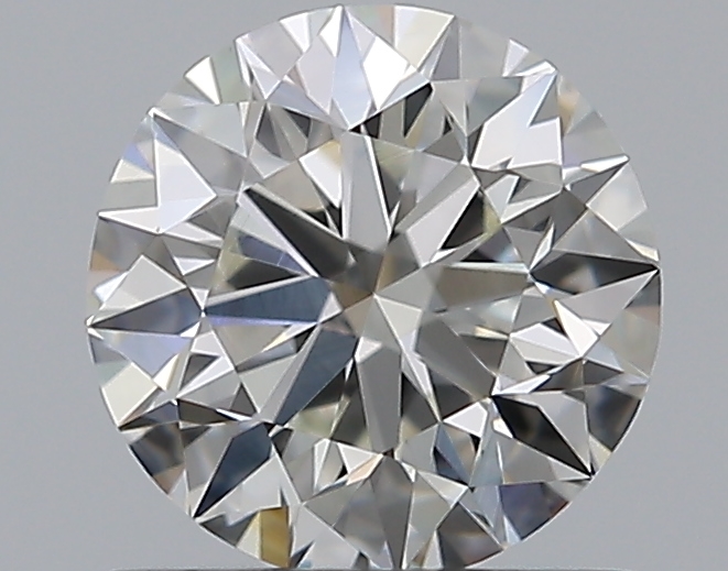 0.76 CaratI-VS1 EX Cut Round Diamond