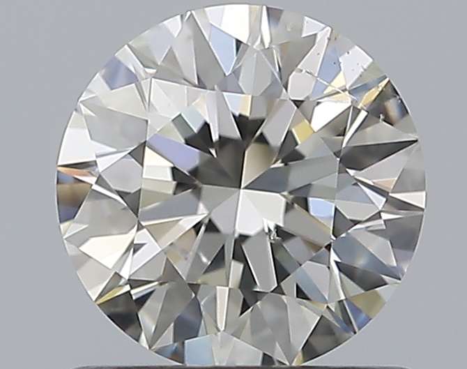 0.8 CaratJ-SI1 EX Cut Round Diamond