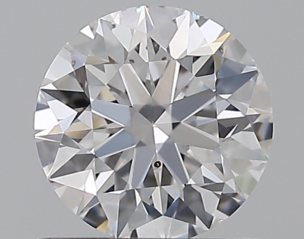 0.8 CaratD-SI1 EX Cut Round Diamond
