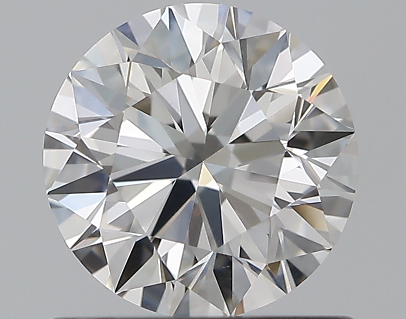 0.9 CaratF-VS2 EX Cut Round Diamond