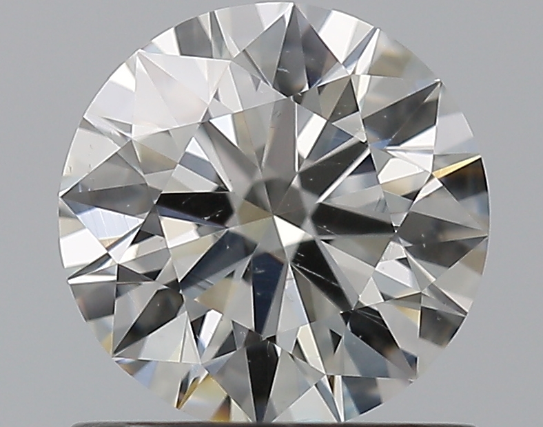 0.91 CaratI-SI1 EX Cut Round Diamond
