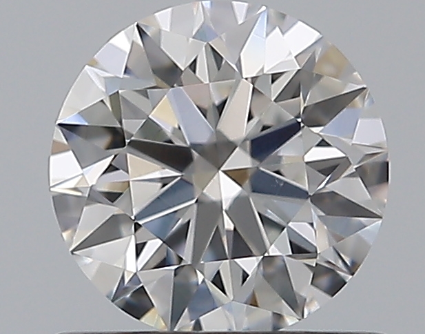 0.65 CaratF-VS2 EX Cut Round Diamond