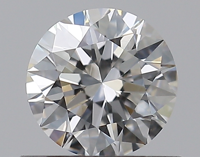 0.5 CaratF-SI1 EX Cut Round Diamond