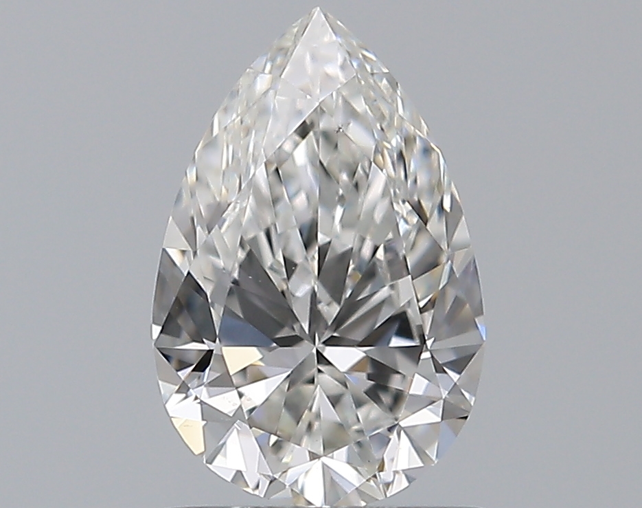 0.9 CaratF-VS2 - Cut Pear Diamond