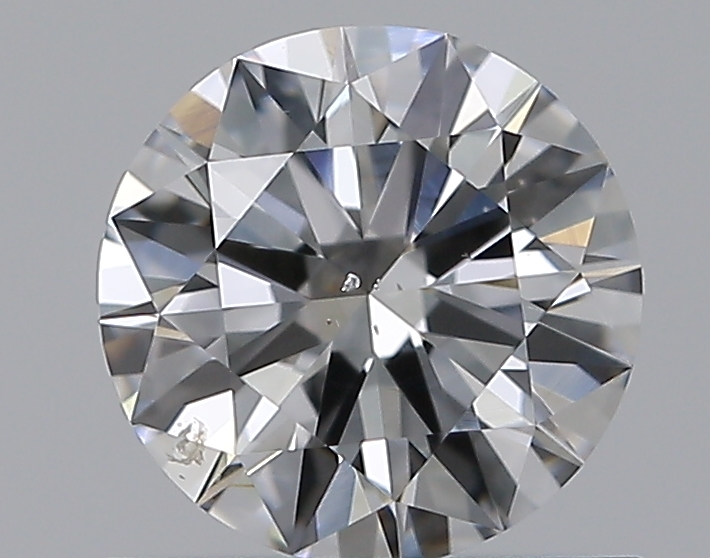 0.73 CaratE-SI2 EX Cut Round Diamond