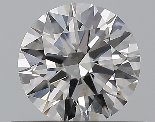 0.48 CaratF-SI1 EX Cut Round Diamond
