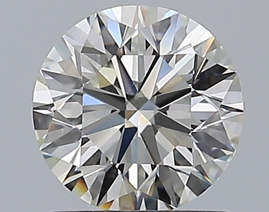 1 CaratJ-VVS2 EX Cut Round Diamond