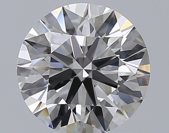 1 CaratE-VVS1 EX Cut Round Diamond
