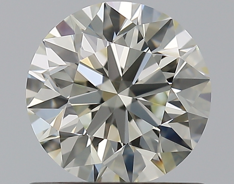 0.9 CaratL-VVS2 EX Cut Round Diamond