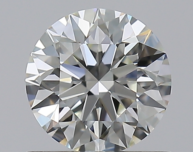 0.75 CaratJ-VVS1 EX Cut Round Diamond