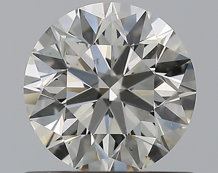 0.8 CaratJ-SI1 EX Cut Round Diamond