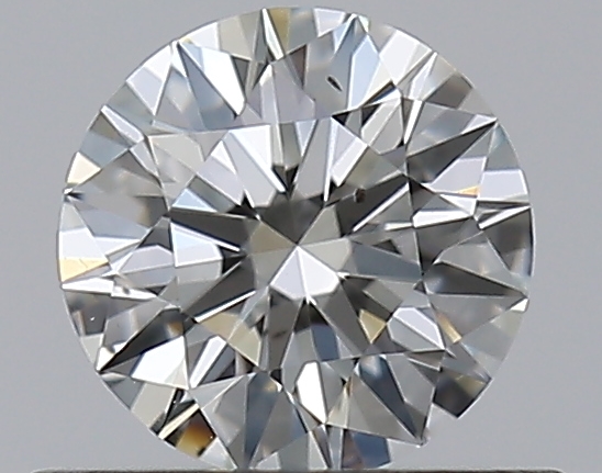 0.5 CaratI-SI1 EX Cut Round Diamond