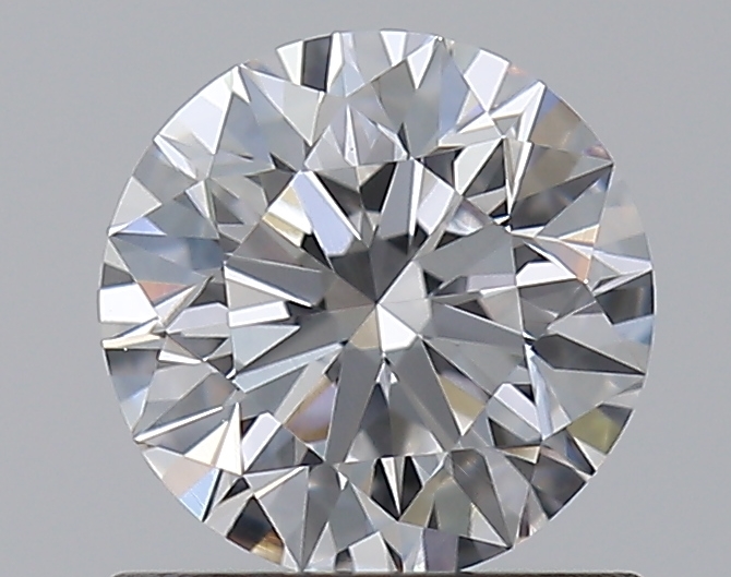 0.85 CaratD-VVS1 EX Cut Round Diamond