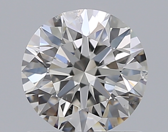 0.8 CaratH-SI2 EX Cut Round Diamond