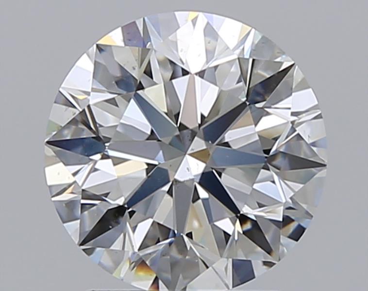 1.7 CaratG-SI1 EX Cut Round Diamond