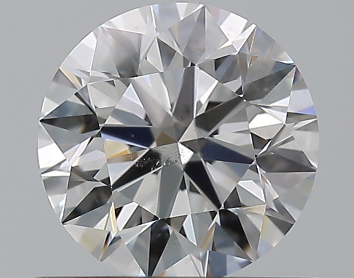0.7 CaratE-SI1 EX Cut Round Diamond