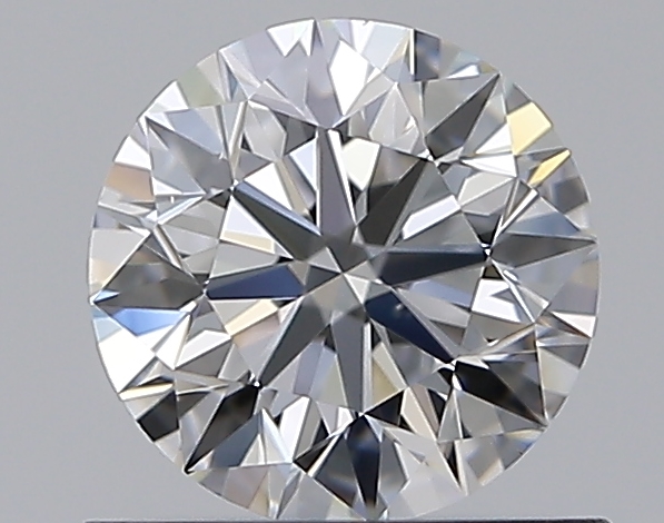 0.7 CaratD-VS2 EX Cut Round Diamond