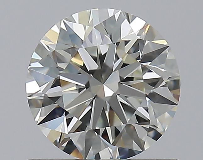 0.75 CaratK-VVS2 EX Cut Round Diamond